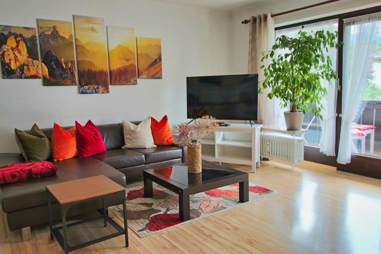 Apartment Anastasia การ์มิช-พาร์เทนเคียร์เชน ภายนอก รูปภาพ